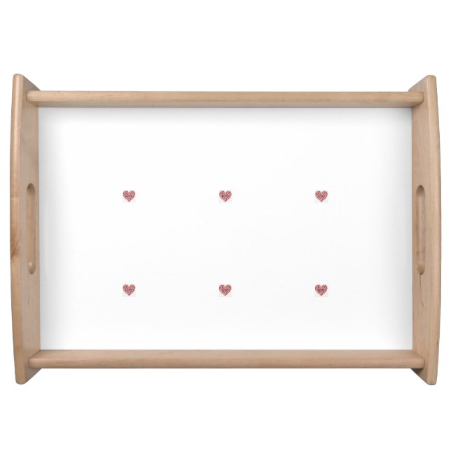 Heart serving trays (Front)
