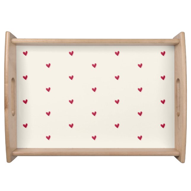 Heart serving trays (Front)