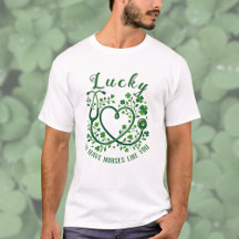 Heart Shamrock Stethoscope Lucky to Have Nurses