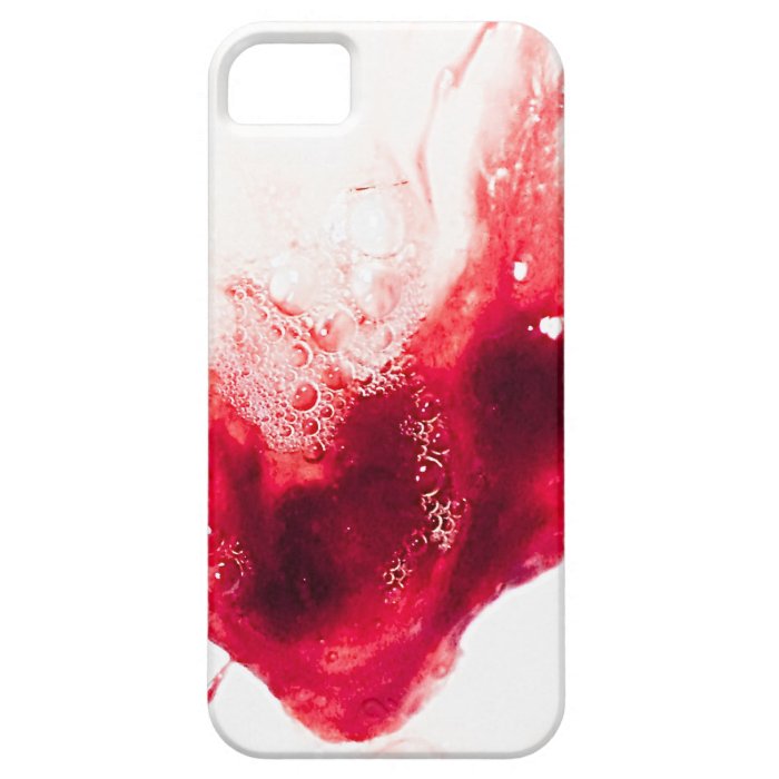Heart Shape Blood Splatter iPhone 5 Cover