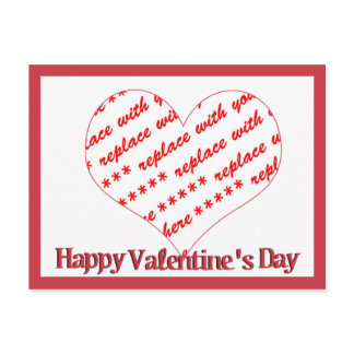 Heart Shape Frame Postcard