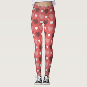 Heart shape  leggings
