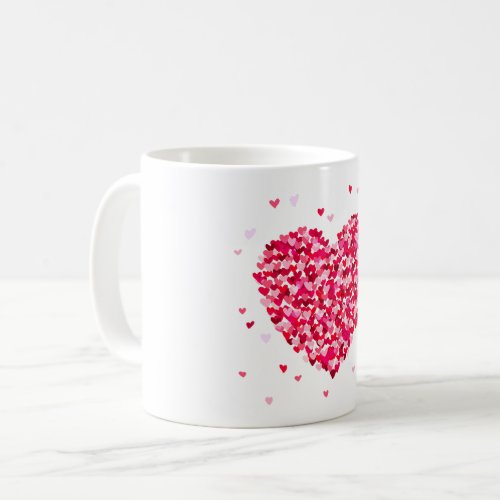 Heart Shape Valentines Day Love Gift Coffee Mug