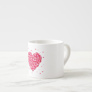 Heart Shape Valentines Day Love Gift Espresso Cup