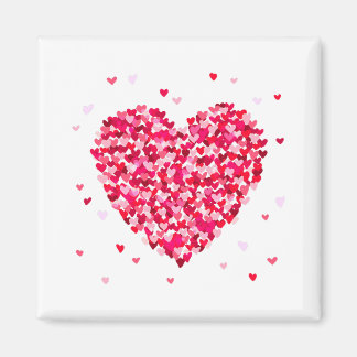 Heart Shape Valentines Day Love Gift Magnet