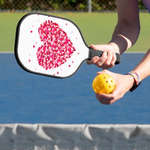 Heart Shape Valentines Day Love Gift Pickleball Paddle
