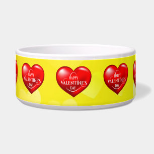 Heart Shaped 3d Red Love Symbol-50420 Bowl