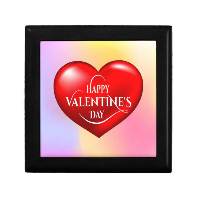 Heart Shaped 3d Red Love Symbol-50420 Gift Box (Front)