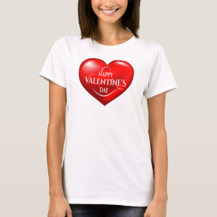 Heart Shaped 3d Red Love Symbol-50420 T-Shirt