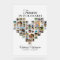 Heart Shaped 48 Photo Collage Funeral Welcome