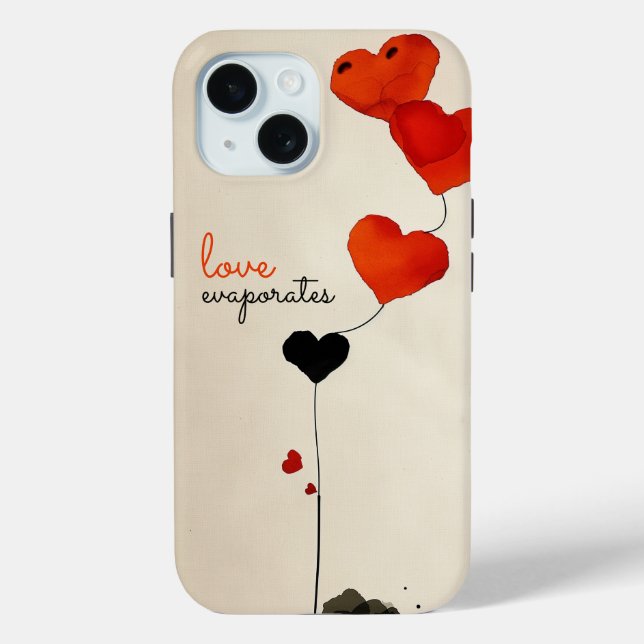 Heart-Shaped Balloons Case-Mate iPhone Case (Back)
