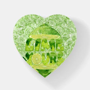 Heart Shaped Class Paperweight