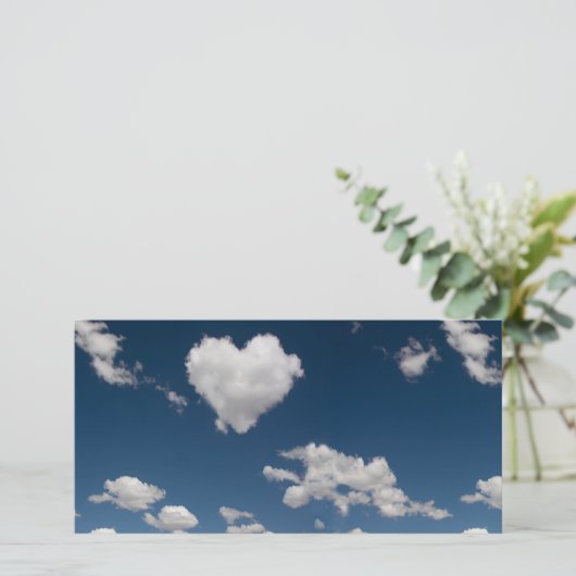 Heart shaped cloud (Standing Front)