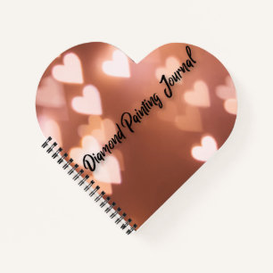Heart-Shaped Diamond Painting Journal