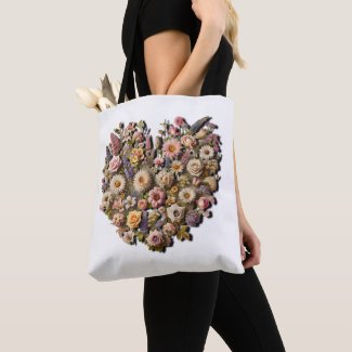 Heart-Shaped Floral Botanical