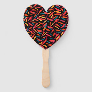 Heart Shaped Hand Fan