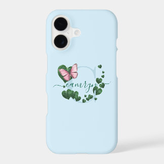 Heart-Shaped Leaves Bouquet iPhone 17 Case