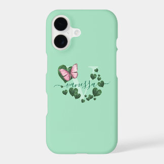 Heart-Shaped Leaves Bouquet iPhone 17 Case