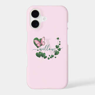 Heart-Shaped Leaves Bouquet iPhone 17 Case