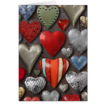 heart shaped metal things