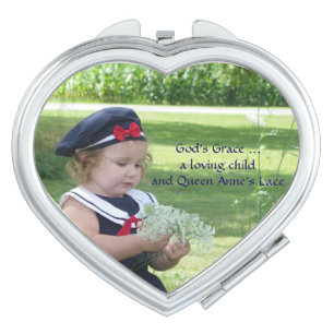 Heart Shaped Mirror For Makeup