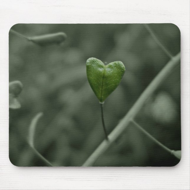 Heart-shaped Mouse Pad (Front)