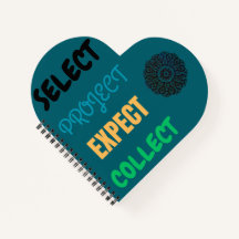 Heart-Shaped Notebook 