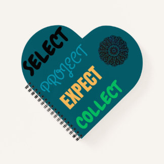 Heart-Shaped Notebook 