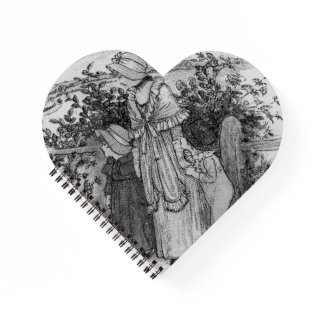 Heart Shaped Notebook