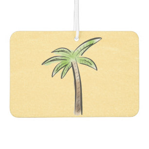 Heart shaped Palm tree Air Freshener