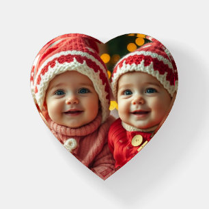 Heart Shaped Paperweight   Add Your Photo