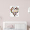 Heart Shaped Photo Collage Funeral Memory Board