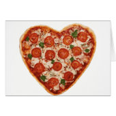 heart shaped pizza (Front Horizontal)