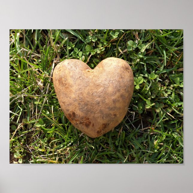 Heart Shaped Potato Poster (Front)