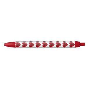 Heart-Shaped Red Rose Pen