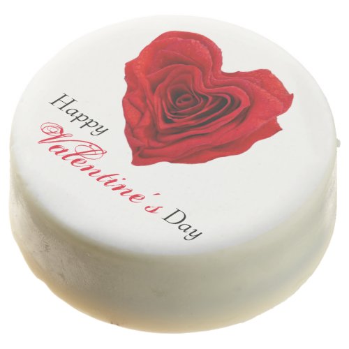 Heart_Shaped Red Rose Valentines Day Chocolate Dipped Oreo