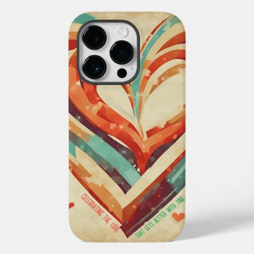 Heart_Shaped Retro Case_Mate iPhone 14 Pro Case
