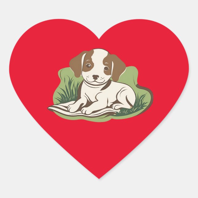 Heart-shaped stickers (Front)