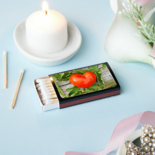 Heart Shaped Tomato Matchboxes