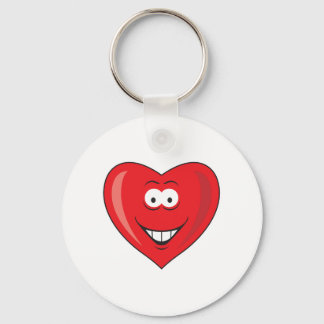 Heart Shaped Valentine Face Keychain