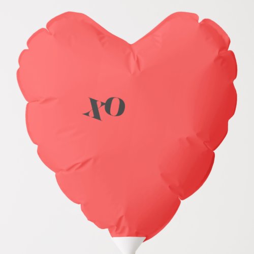 Heart Shaped XO Balloon
