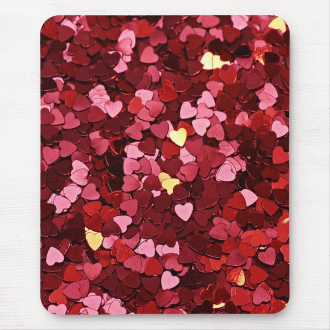 Heart Shapes Texture-20622 Mouse Pad (Front)