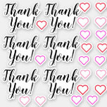 [ Thumbnail: Heart Shapes + "Thank You!" Stickers ]
