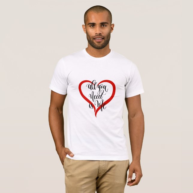 Heart Shirt for Men (Front Full)