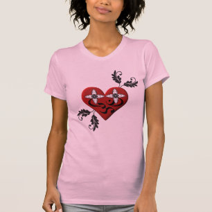 Heart Shirt with Om Sign