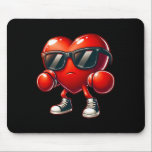 Heart Showing Boxing Skills Boxing Lovers Valentin Mouse Pad<br><div class="desc">Heart Showing Boxing Skills Boxing Lovers Valentines Day</div>