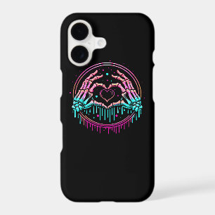 Heart Sign Skeleton Hand - Spooky Skeleton Hallowe iPhone 17 Case