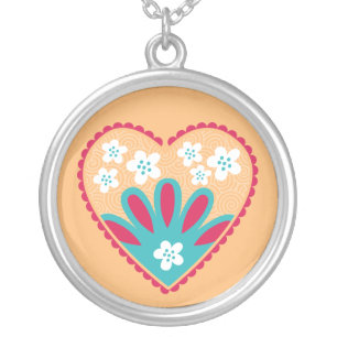 Heart Silver Pendant Necklace