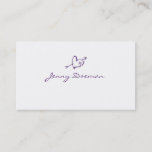 Heart Sketch Business Card at Zazzle