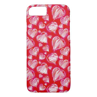 Heart Sketch iPhone 8/7 Case